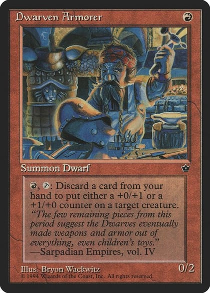 Dwarven Armorer, Fallen Empires #3622