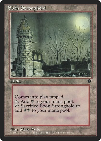 Ebon Stronghold, Fallen Empires #3631