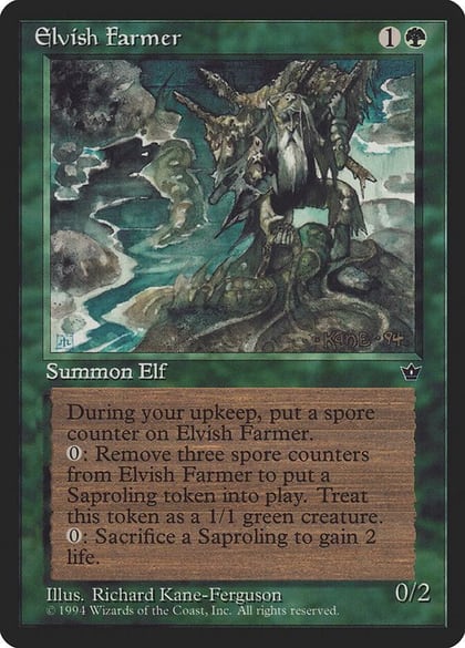 Elvish Farmer, Fallen Empires #3637