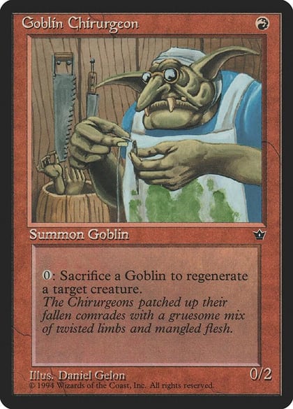 Goblin Chirurgeon (Gelon), Fallen Empires #3651
