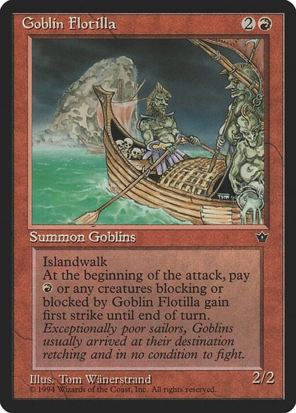 Goblin Flotilla, Fallen Empires #3654