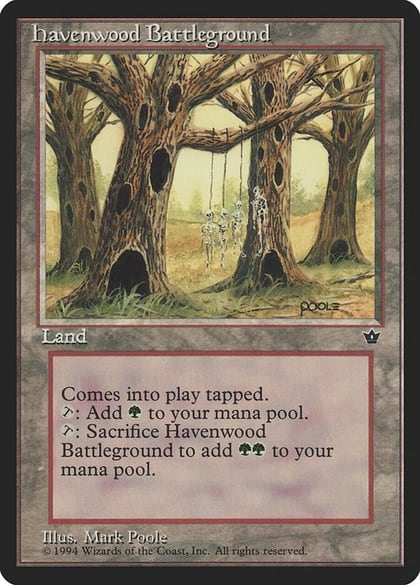 Havenwood Battleground, Fallen Empires #3665