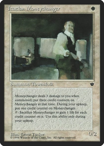 Icatian Moneychanger (Tucker), Fallen Empires #3692