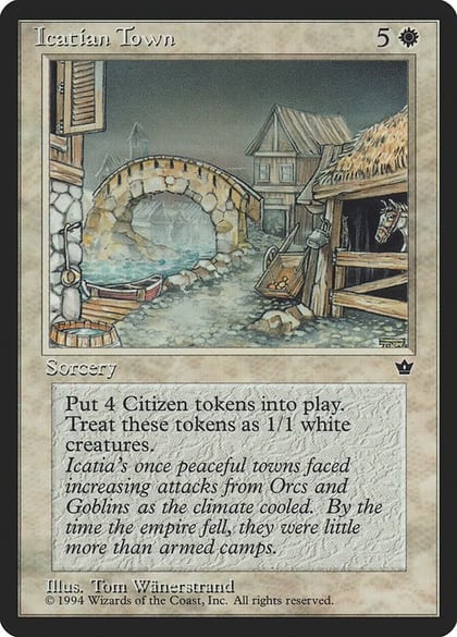 Icatian Town, Fallen Empires #3703