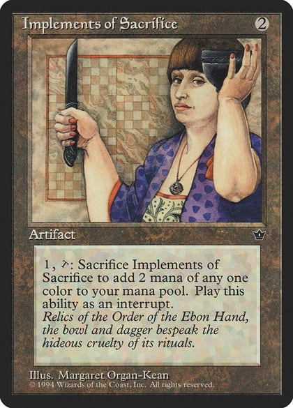 Implements of Sacrifice, Fallen Empires #3704