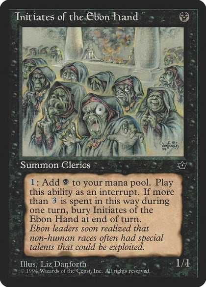 Initiates of the Ebon Hand (Danforth), Fallen Empires #3705