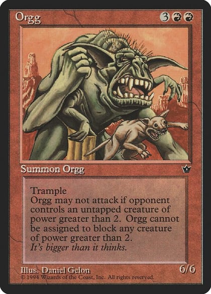 Orgg, Fallen Empires #3735