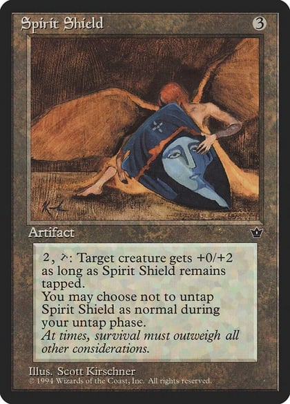 Spirit Shield, Fallen Empires #3744