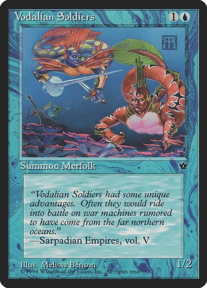 Vodalian Soldiers (Benson), Fallen Empires #3777
