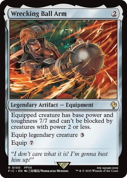 Wrecking Ball Arm (Surge Foil), Commander: FINAL FANTASY 100