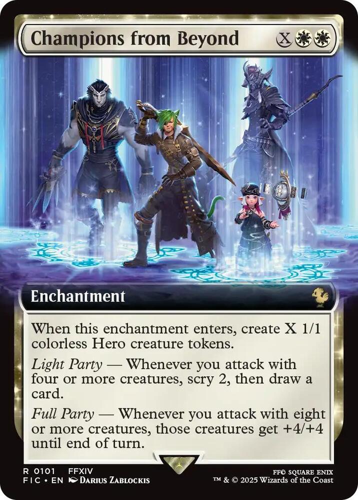 Champions from Beyond (Extended Art), Commander: FINAL FANTASY 101
