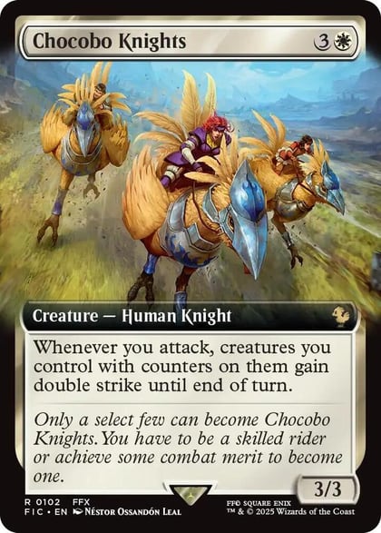 Chocobo Knights (Extended Art), Commander: FINAL FANTASY 102