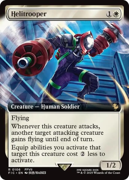 Helitrooper (Extended Art), Commander: FINAL FANTASY 106