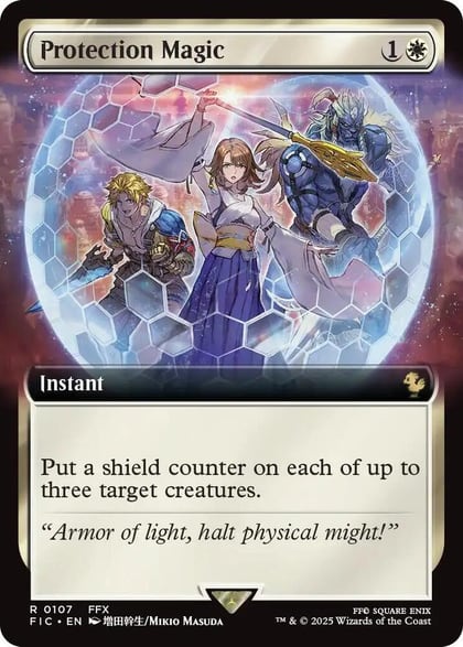 Protection Magic (Extended Art), Commander: FINAL FANTASY 107
