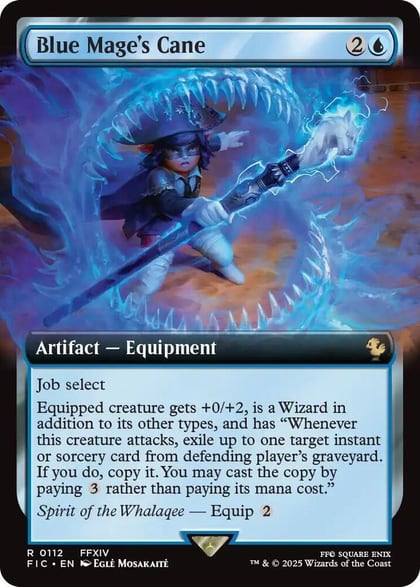 Blue Mage's Cane (Extended Art), Commander: FINAL FANTASY 112