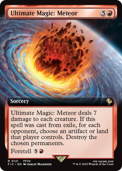 Ultimate Magic: Meteor (Extended Art), Commander: FINAL FANTASY 121