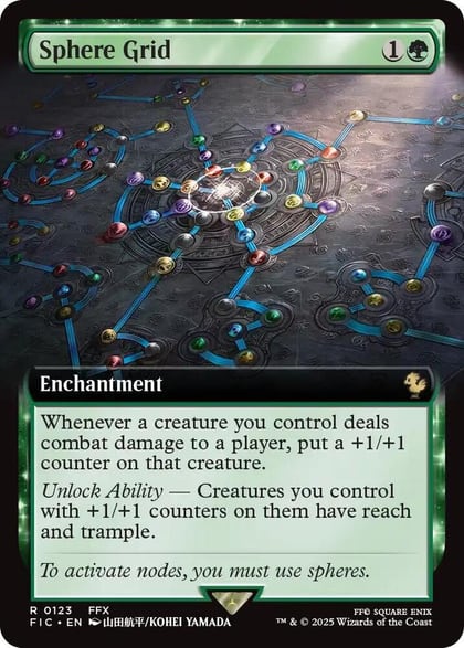 Sphere Grid (Extended Art), Commander: FINAL FANTASY 123
