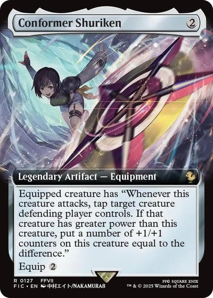 Conformer Shuriken (Extended Art), Commander: FINAL FANTASY 127