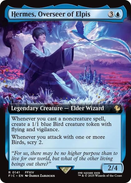 Hermes, Overseer of Elpis (Extended Art), Commander: FINAL FANTASY 141