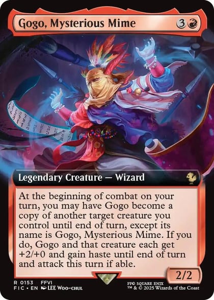 Gogo, Mysterious Mime (Extended Art), Commander: FINAL FANTASY 153