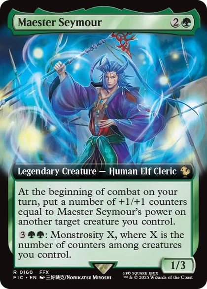 Maester Seymour (Extended Art), Commander: FINAL FANTASY 160