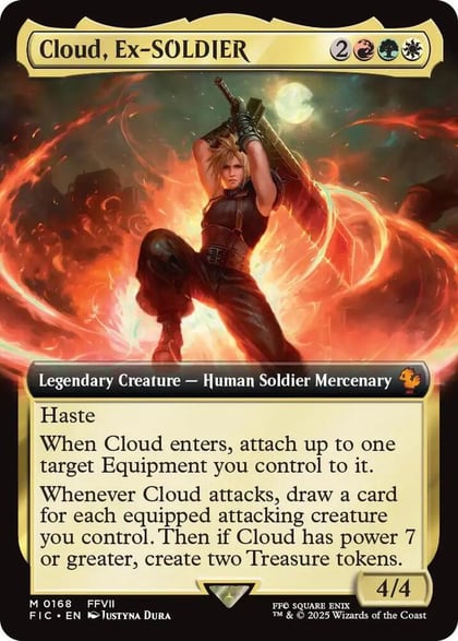 Cloud, Ex-SOLDIER (Extended Art), Commander: FINAL FANTASY 168