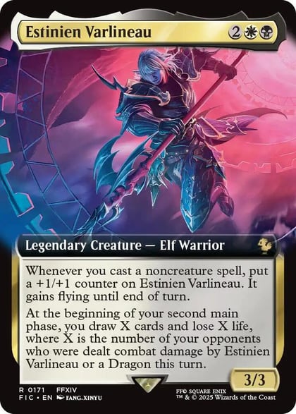 Estinien Varlineau (Extended Art), Commander: FINAL FANTASY 171