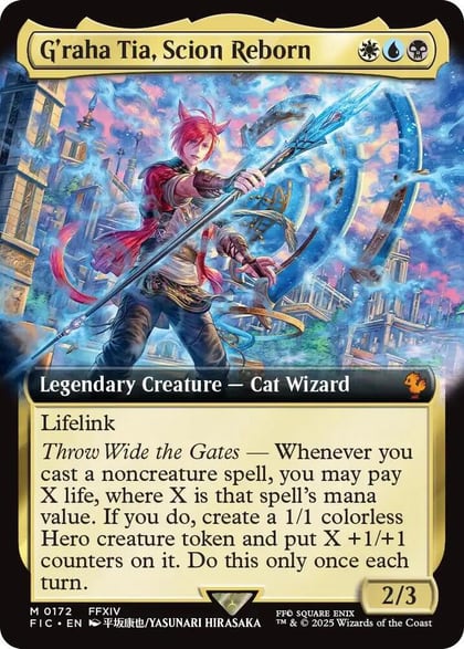 G'raha Tia, Scion Reborn (Extended Art), Commander: FINAL FANTASY 172