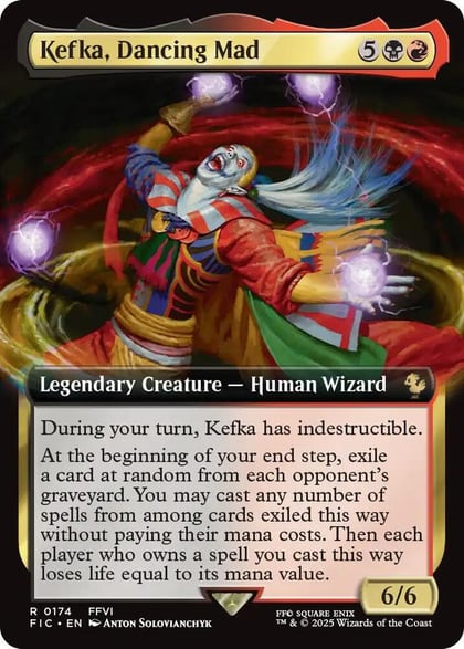 Kefka, Dancing Mad (Extended Art), Commander: FINAL FANTASY 174