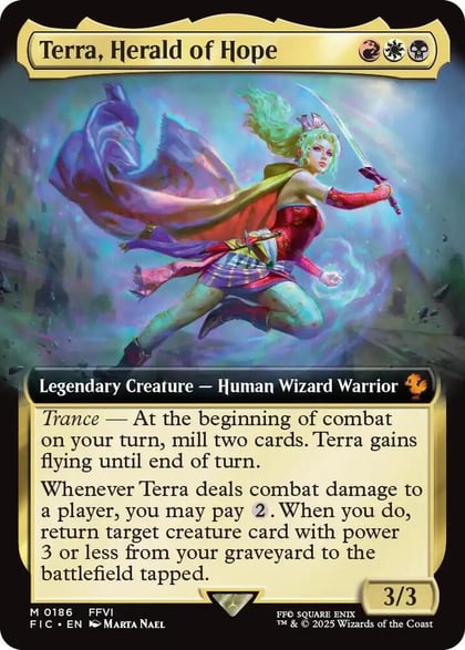 Terra, Herald of Hope (Extended Art), Commander: FINAL FANTASY 186