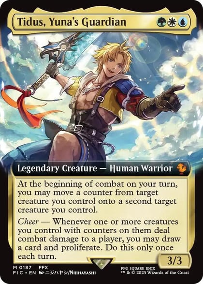Tidus, Yuna's Guardian (Extended Art), Commander: FINAL FANTASY 187