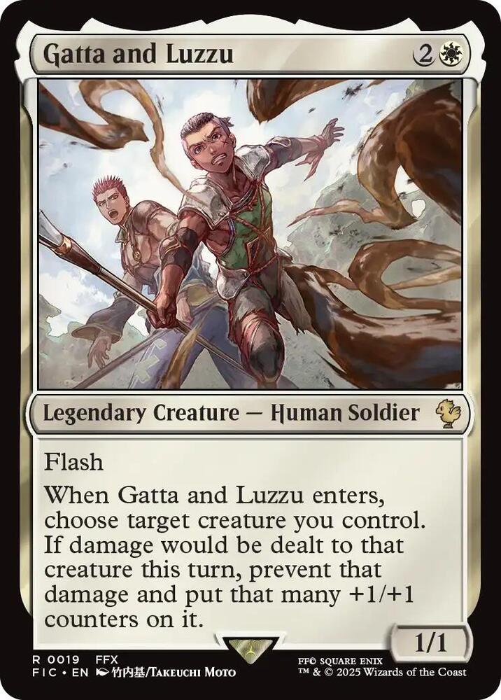 Gatta and Luzzu, Commander: FINAL FANTASY 19