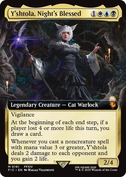 Y'shtola, Night's Blessed (Extended Art), Commander: FINAL FANTASY 191