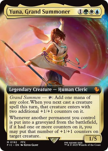 Yuna, Grand Summoner (Extended Art), Commander: FINAL FANTASY 192