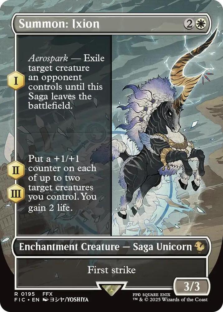 Summon: Ixion (Borderless), Commander: FINAL FANTASY 195
