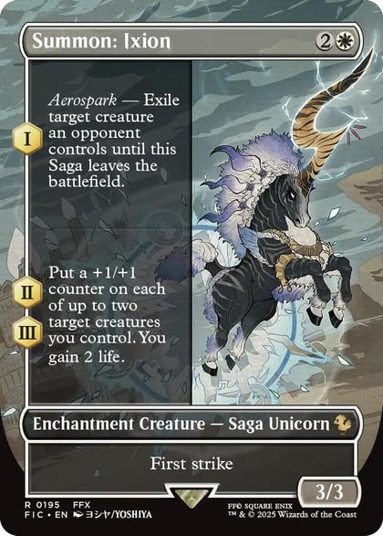 Summon: Ixion (Borderless), Commander: FINAL FANTASY 195