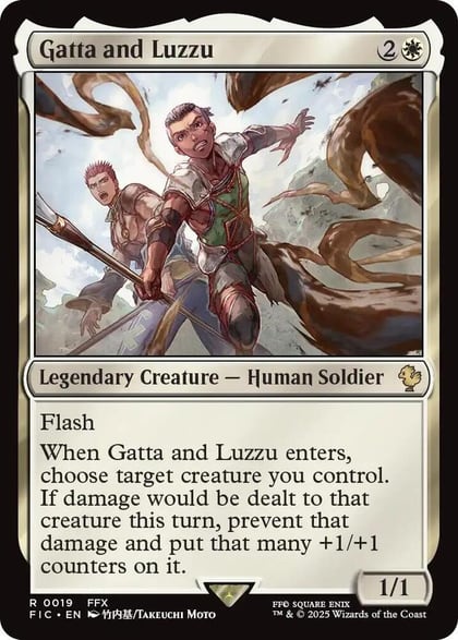 Gatta and Luzzu, Commander: FINAL FANTASY 19