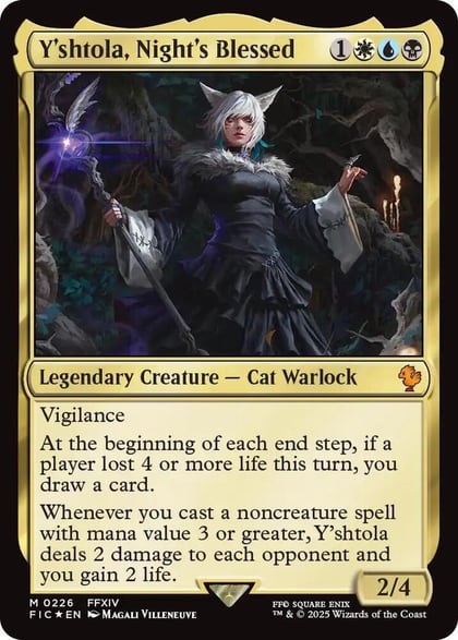 Y'shtola, Night's Blessed (Surge Foil), Commander: FINAL FANTASY 226