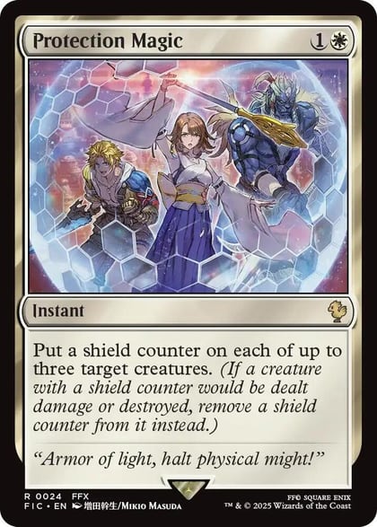 Protection Magic (Surge Foil), Commander: FINAL FANTASY 24