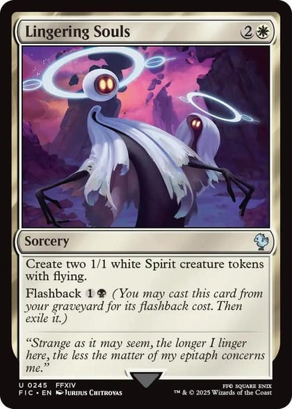Lingering Souls (Surge Foil), Commander: FINAL FANTASY 245