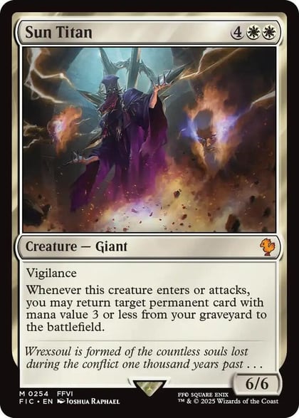 Sun Titan (Surge Foil), Commander: FINAL FANTASY 254