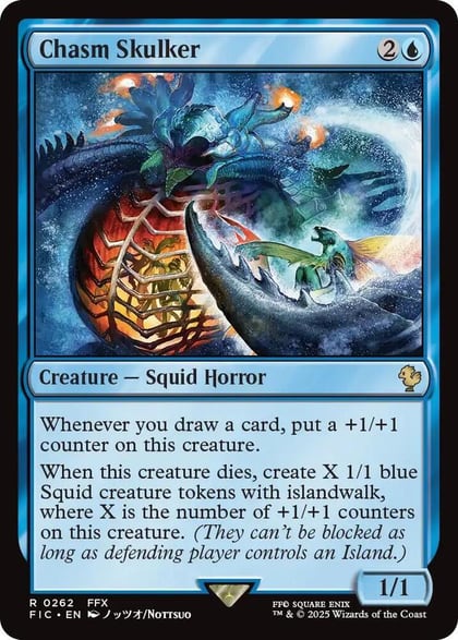Chasm Skulker (Surge Foil), Commander: FINAL FANTASY 262
