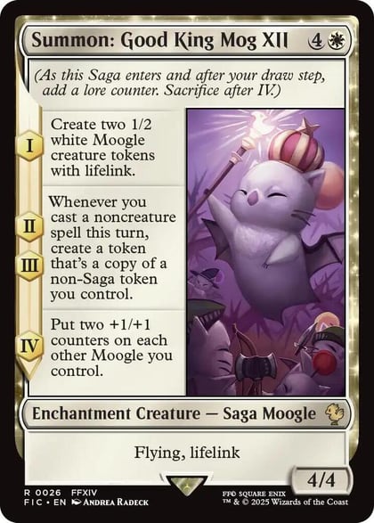 Summon: Good King Mog XII, Commander: FINAL FANTASY 26