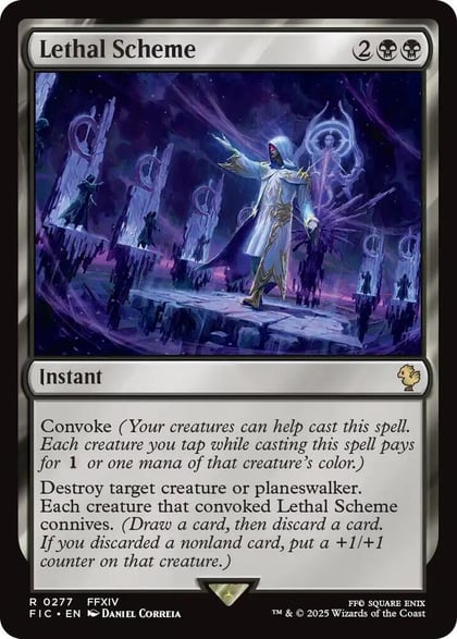 Lethal Scheme (Surge Foil), Commander: FINAL FANTASY 277