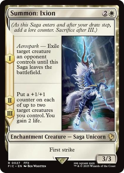 Summon: Ixion, Commander: FINAL FANTASY 27
