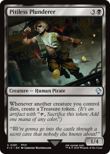 Pitiless Plunderer (Surge Foil), Commander: FINAL FANTASY 281