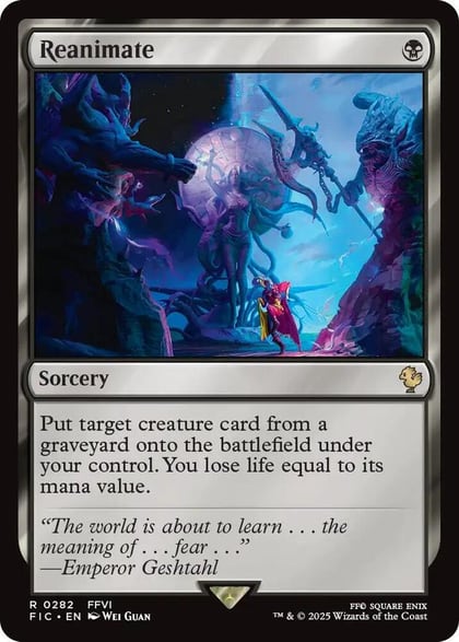 Reanimate (Surge Foil), Commander: FINAL FANTASY 282