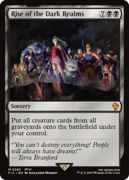 Rise of the Dark Realms (Surge Foil), Commander: FINAL FANTASY 283