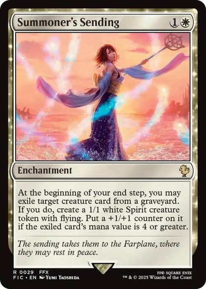 Summoner's Sending (Surge Foil), Commander: FINAL FANTASY 29