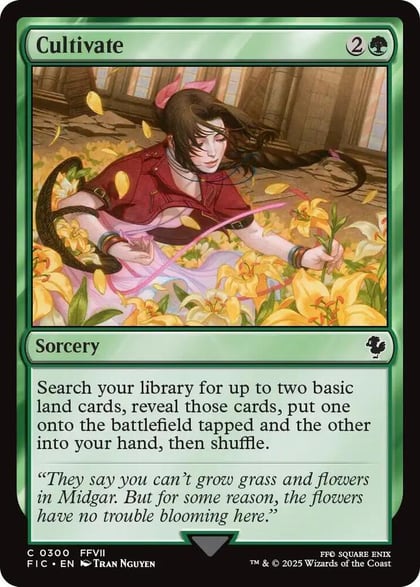 Cultivate (Surge Foil), Commander: FINAL FANTASY 300